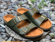 Load image into Gallery viewer, MEN 2-Strap footwear in cork by SYL
