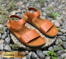 Load image into Gallery viewer, Gianna slippers in cork by SYL
