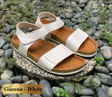 Load image into Gallery viewer, Gianna slippers in cork by SYL
